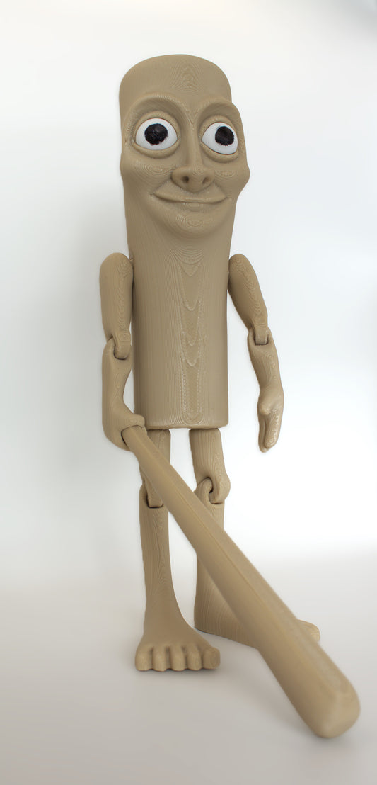 Tung Tung Tung Sahur – Boneco Articulado Impresso em 3D